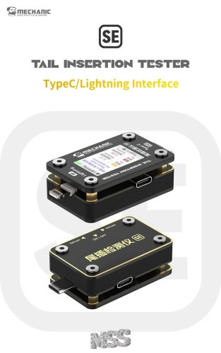 Mechanic T-824SE Charging Port Tester Current Power Check Type-C 8 Pin Phone