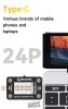 Mechanic T-824SE Charging Port Tester Current Power Check Type-C 8 Pin Phone