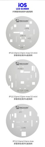 Mechanic UFO LCD BGA IC iP 11-13 Series Stencil