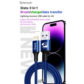   Mechanic iData USB Lightning iOS Data Lead Recovery DFU Cable iPhone iPad iPod
