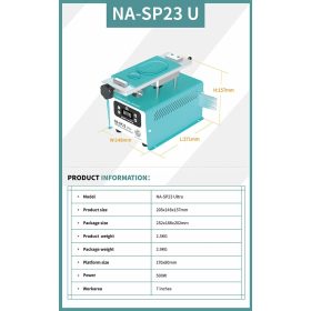   NASAN SP23 Ultra 7" Built-In Vacuum Pump Rotateable LCD Separator Machine