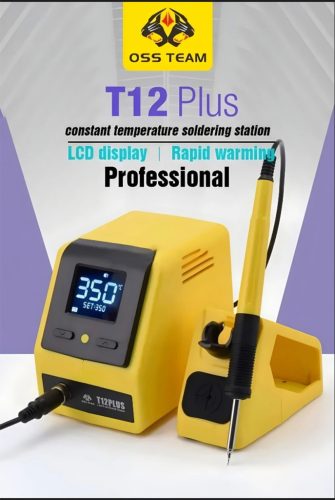 OSS Team T12 Plus 75W Intelligent Soldering Station w. Led Display