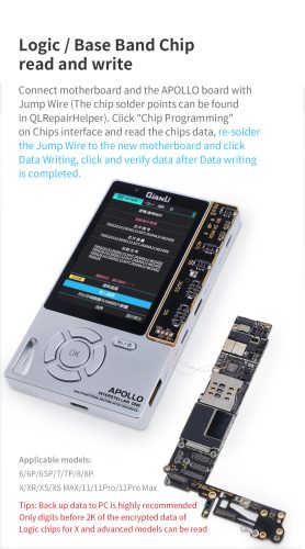 QianLi Apollo Interstellar One For iPhone Vibrator Light Sensor Tone Battery Health