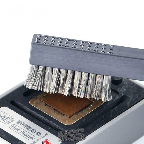 QianLi iBrush ESD AntiStatic Precision PCB Cleaning Steel Alloy Brush Tool