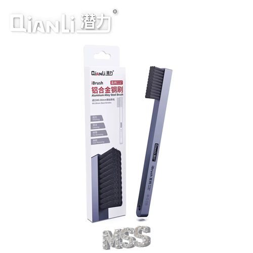 QianLi iBrush ESD AntiStatic Precision PCB Cleaning Steel Alloy Brush Tool