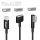 Qianli 1m Adaptive Fast Charging MacBook PD Power Cable USB-C to L & T Shape