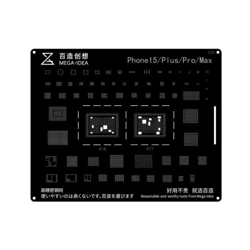 Qianli Mega-Idea iP 15 Series Stencil