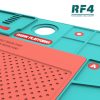 RF4 RF-PO2 Green & Orange Silicone Mat