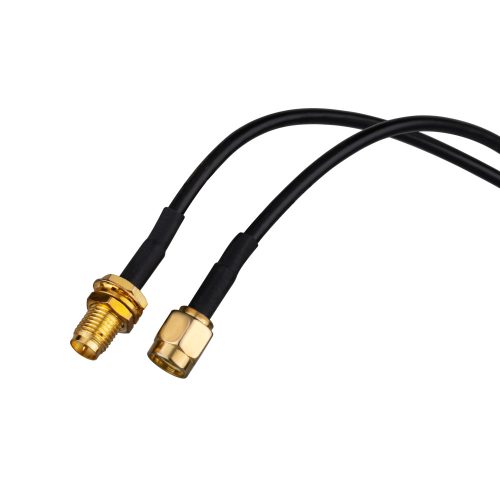 RG174 Coaxial RP-SMA-K Female to Male 50 Ohm WiFi Antenna Extension Pigtail