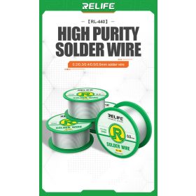  ReLife RL-440 0.5mm 38g Soldering Wire - High-Quality Rosin Core for Precision Soldering