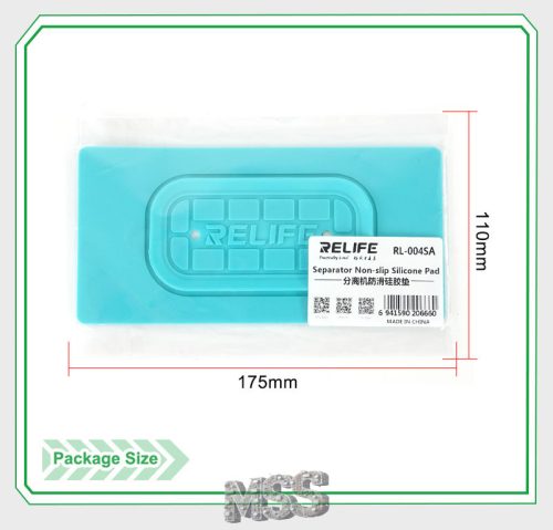 ReLife RL-004SA 7" Vacucm LCD Separator Non-Slip Silicone Pad for LCD Refurb Opening Glass Only