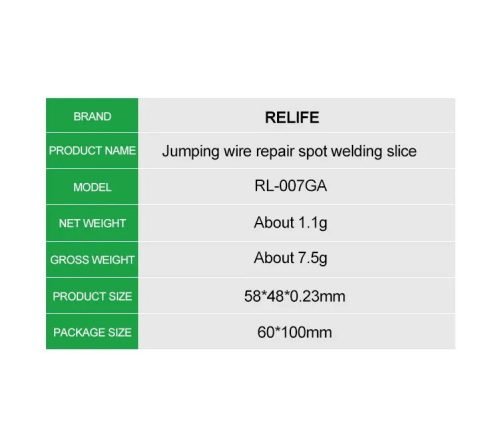ReLife RL-007GA Circuit Board Traces Repair Lug Soldering Pads