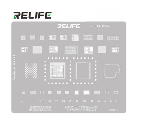 ReLife RL-044 iP 11 Series Stencil