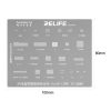 ReLife RL-044  LCD BGA IC iP 11-13 Series Stencil