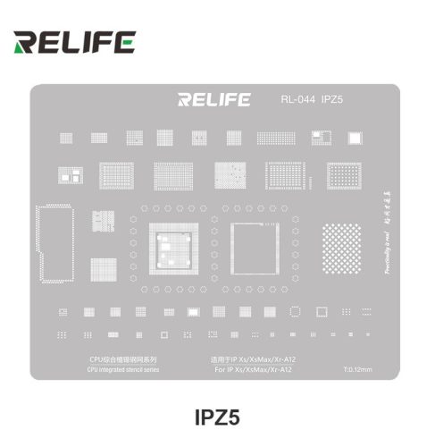 ReLife RL-044 iP XR/XS Series Stencil