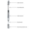 ReLife RL-066A Easy Back Glass Breaking Blasting Pen Tool