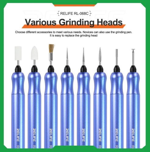 ReLife RL-068C Precision Grinding Pen for Mobile Repair and Engraving