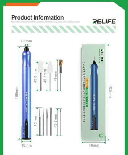 ReLife RL-068C Precision Grinding Pen for Mobile Repair and Engraving