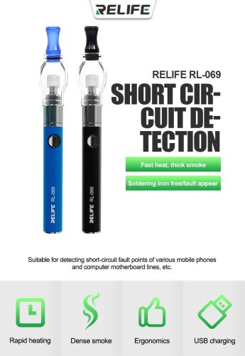 ReLife RL-069 Rosin Atomizer Short Circuit Detector Pen