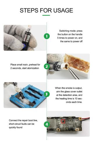 ReLife RL-069 Rosin Atomizer Short Circuit Detector Pen