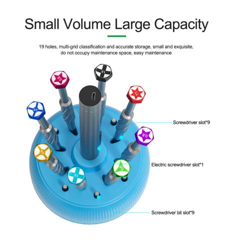 ReLife RL-078 360° Rotary Multifunctional Screwdriver/Tweezer Holder