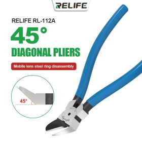   ReLife RL-112A High Quality 45° Diagonal Cutting Pliers Camera Ring