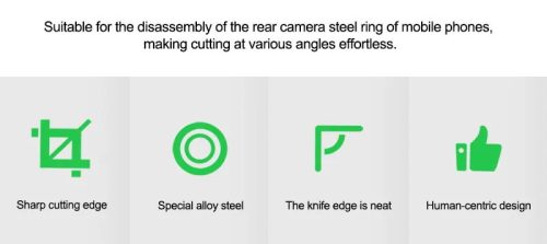ReLife RL-112A High Quality 45° Diagonal Cutting Pliers Camera Ring
