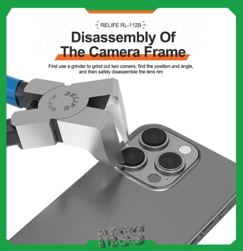ReLife RL-112B High Quality Angled Cutting Pliers Camera Ring