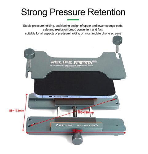 Relife RL-601S Mini 3in1 Multifunction LCD Screen Remover / Press Fixture