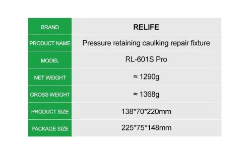 ReLife RL-601S Pro Press Hand Clamps For Mobile Phone Tablet Glass Screen Repair