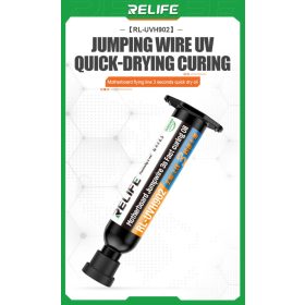   ReLife RL-UVH902 UV Curable Soldering Mask 3s Quick Dry Transparent - Efficient PCB Protection