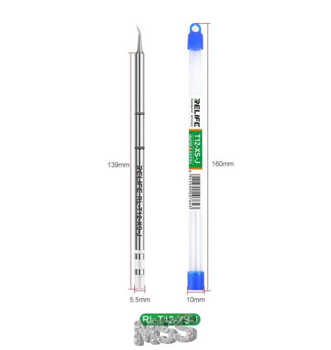 ReLife T12-XS Series Soldering Iron Tips K/J/SK DIY PCB MicroSoldering Repairs