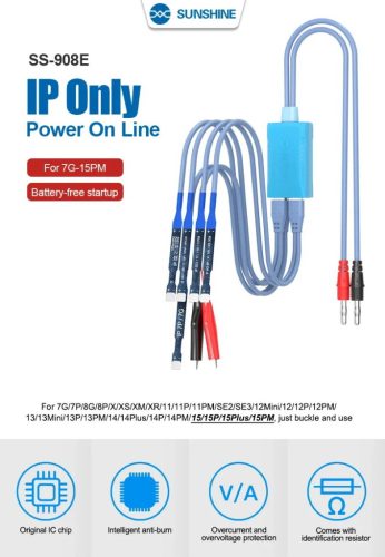 Sunshine SS-905E iP6-15 Series DC Boot Cable