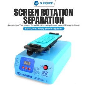   Sunshine S-918L Pro Edge Curved Screen Separator Glue Remover In Frame
