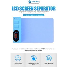   Sunshine S-918E Mini Anti Static Heat Mat Insulation Silicone Pad Desk
