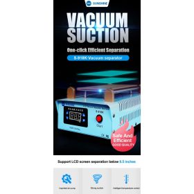   Sunshine S-918K Edge Curved Screen Separator Glue Remover In Frame