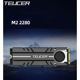 Teucer M.2 SSD Heatsink with 20mm Active Fan