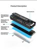 Teucer M.2 SSD Heatsink with 20mm Active Fan