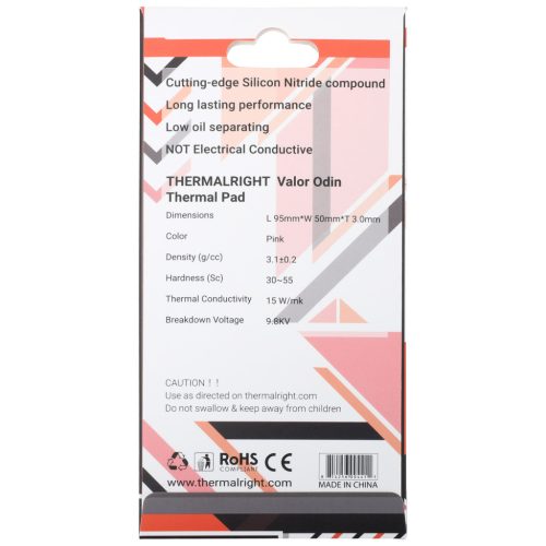 Thermalright Valor Performance Thermal Pad 15W/mK 90x50mm / 3,0mm