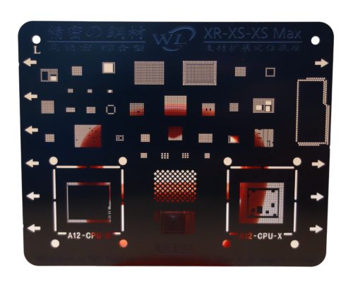 WL Black iP XR/XS Series Stencil