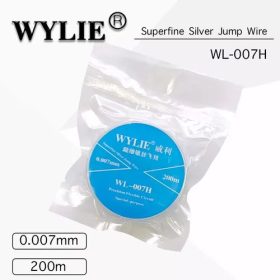   Wylie WL-007H 0.007mm Insulated Superfine Silver Conductive Jumper Wire Flyline