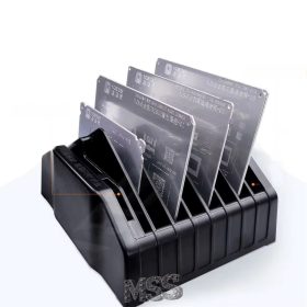   Direct Heat Stencil DIY Desktop Holder Storage Box for BGA ReBalling Stencils