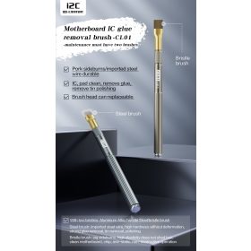   i2C CL01 ESD High Quality PCB Cleaning Bristle / Steel Sideburns Brush Set